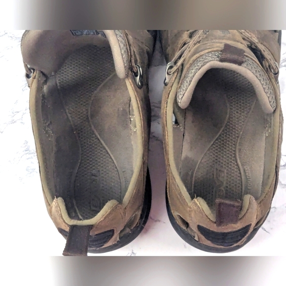 Teva Kimtah Size 12 Men\'s Leather Sandals Brown main image 10